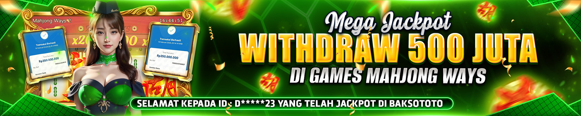 Baksototo - Withdraw 500 juta dibayar lunas